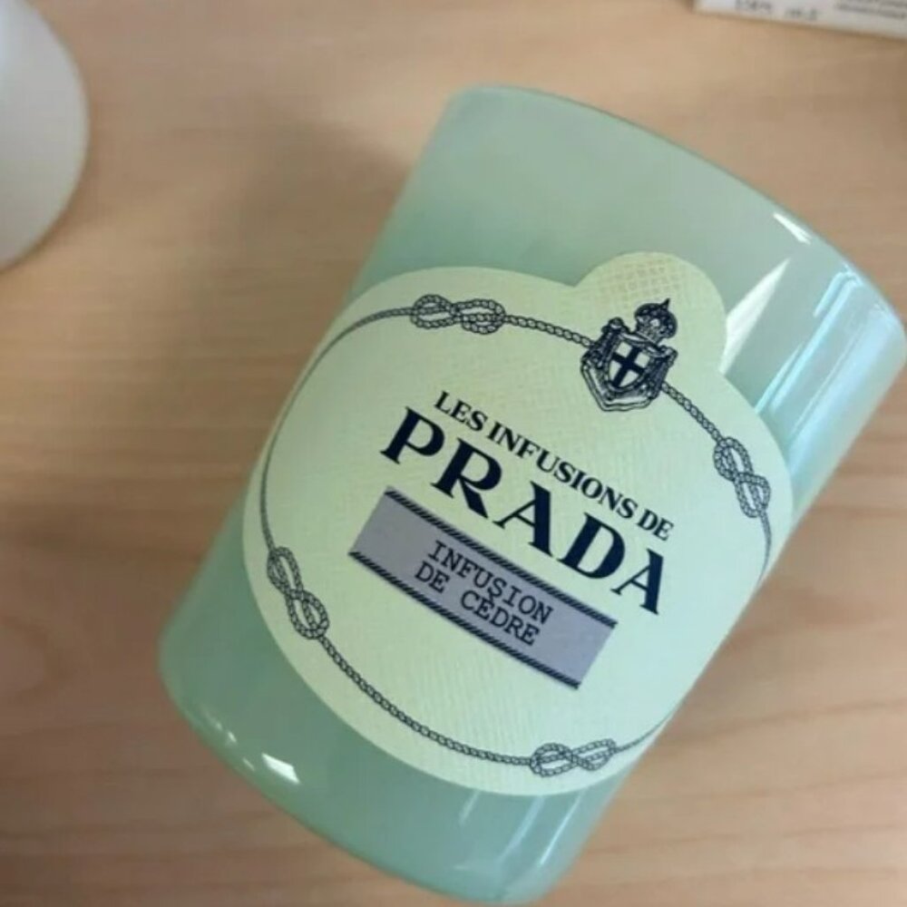 NIB Sealed - Prada Les Infusions Infusion De Cedre Scented Candle 5.82oz/165g